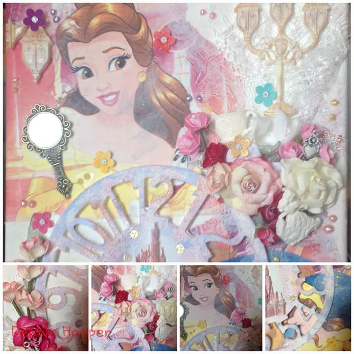 beauty and the beast canvas